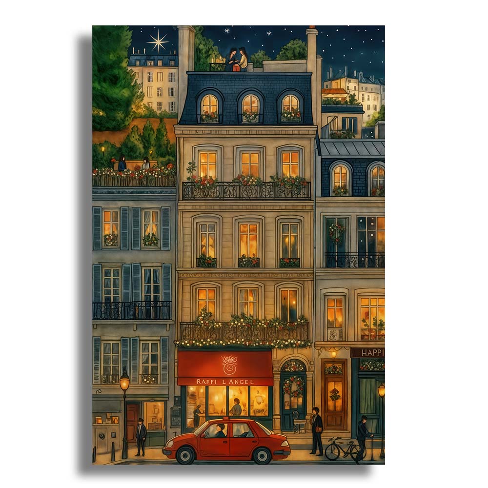 Wooden Jigsaw Puzzles City Glow - Jigsaw Puzzle