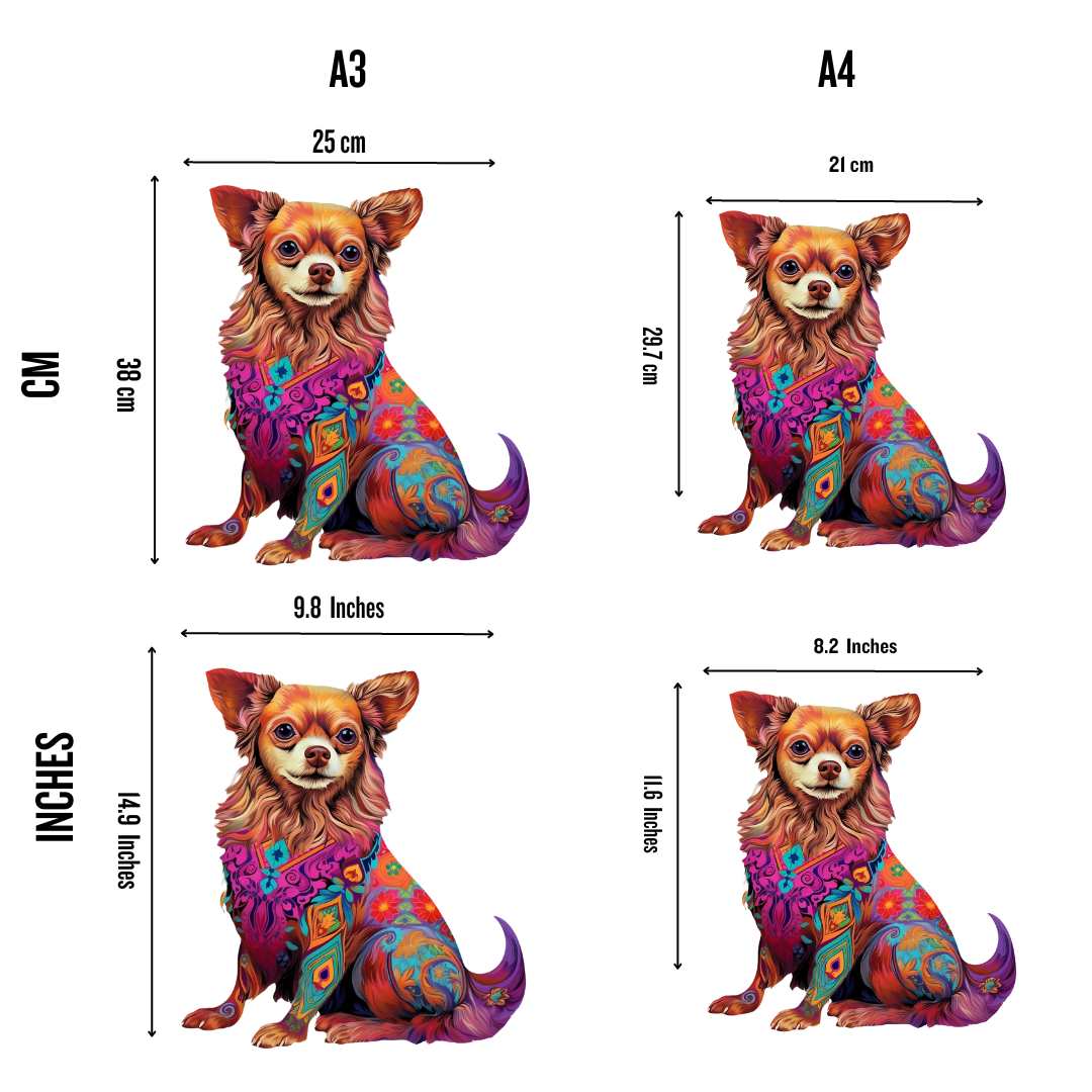 Chihuahua Hund - Puzzel