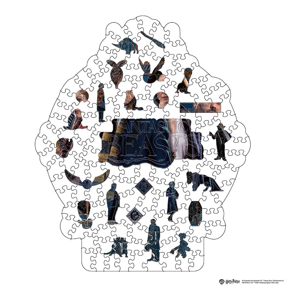 The Wizarding Crew - Holzpuzzle