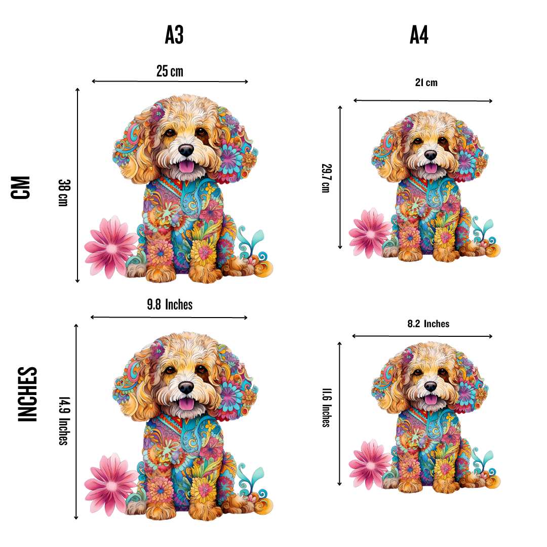 Cavapoo Hund - Puzzel