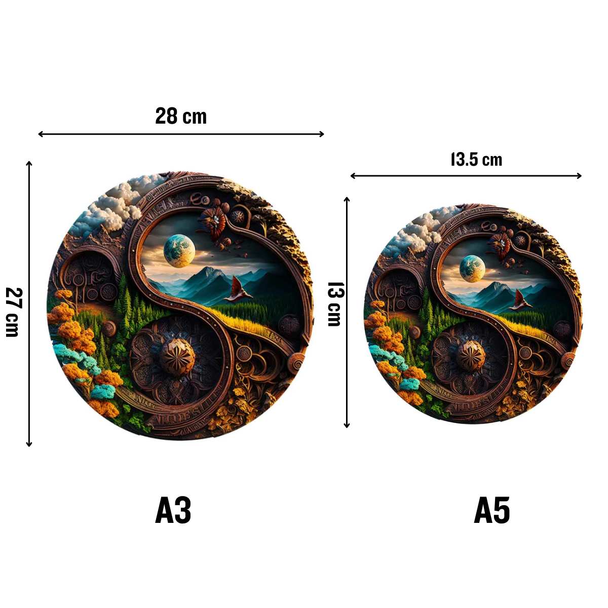 Himmel Yin Yang - Puzzel