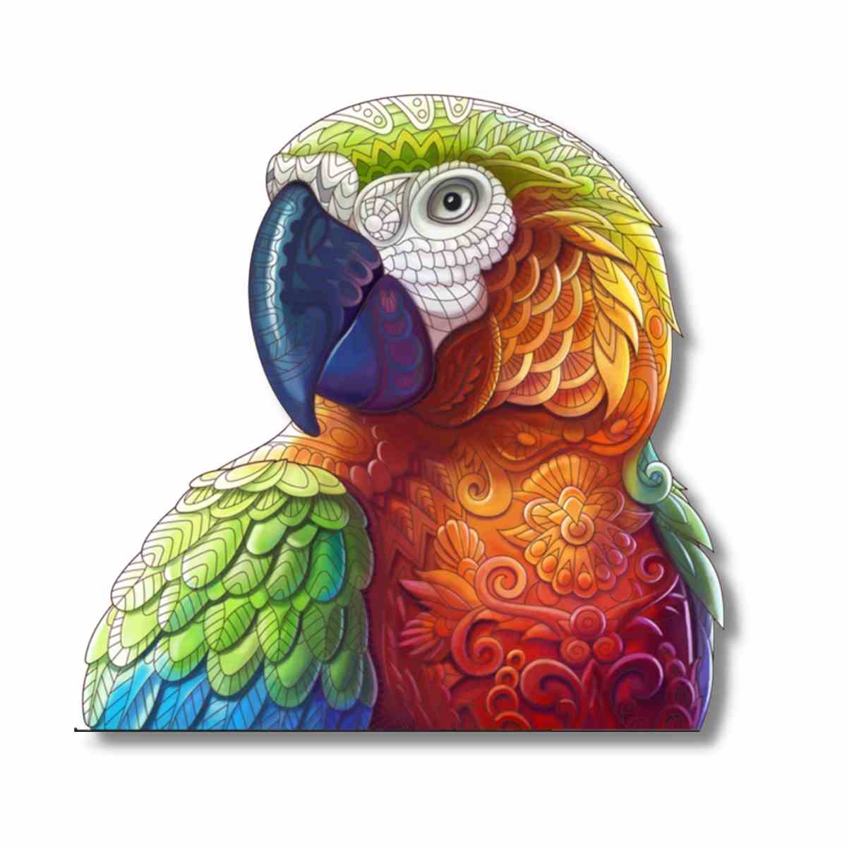 Afrikanischer Papagei - Puzzel