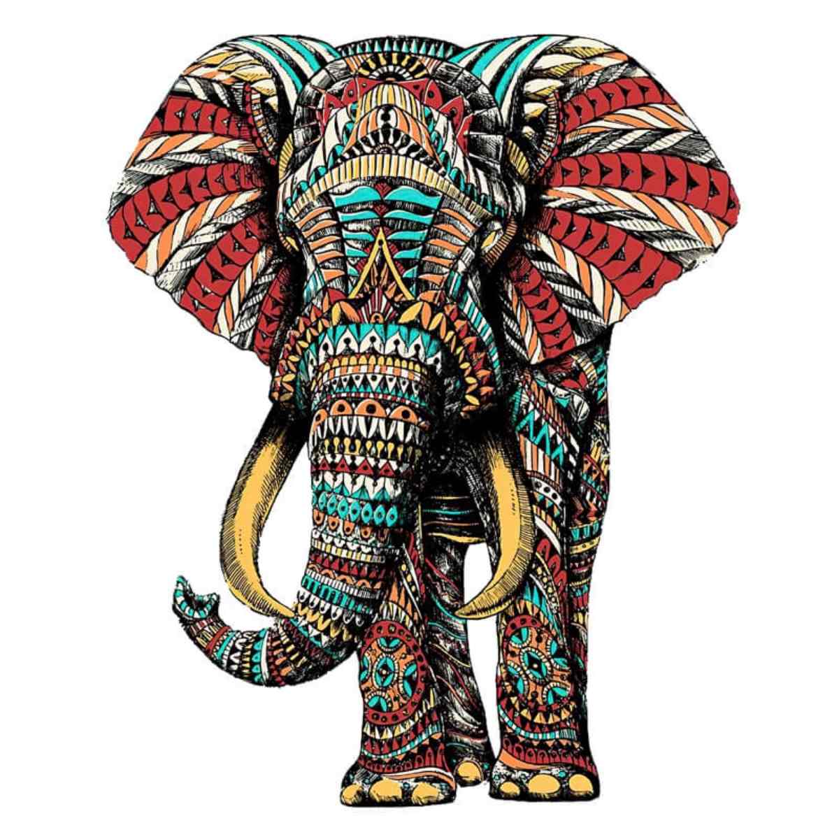 Afrikanischer Elefant - Puzzel