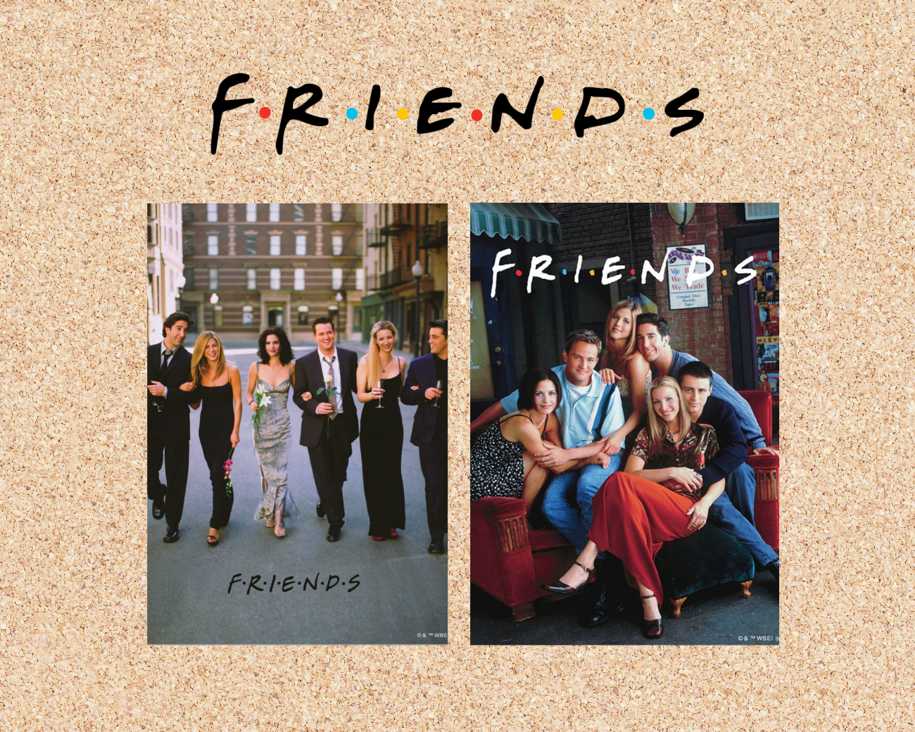 Friends Holzpuzzles - Offiziell lizenziert