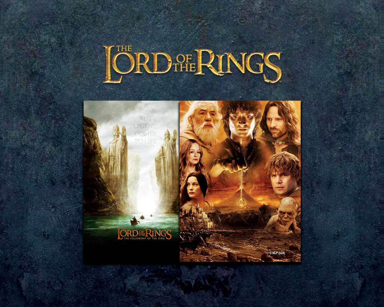 Der Herr der Ringe Holzpuzzle Offiziell Lizenziert