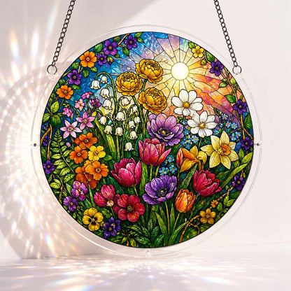 Frühlingsgarten - Acryl-Puzzle