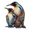 Animal Jigsaw Puzzle > Wooden Jigsaw Puzzle > Jigsaw Puzzle A5 Penguin’s Love - Jigsaw Puzzle