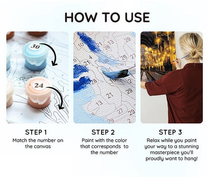 Animal Jigsaw Puzzle > Wooden Jigsaw Puzzle > Jigsaw Puzzle 40x50cm The Great Hall - Paint By Numbers Kits