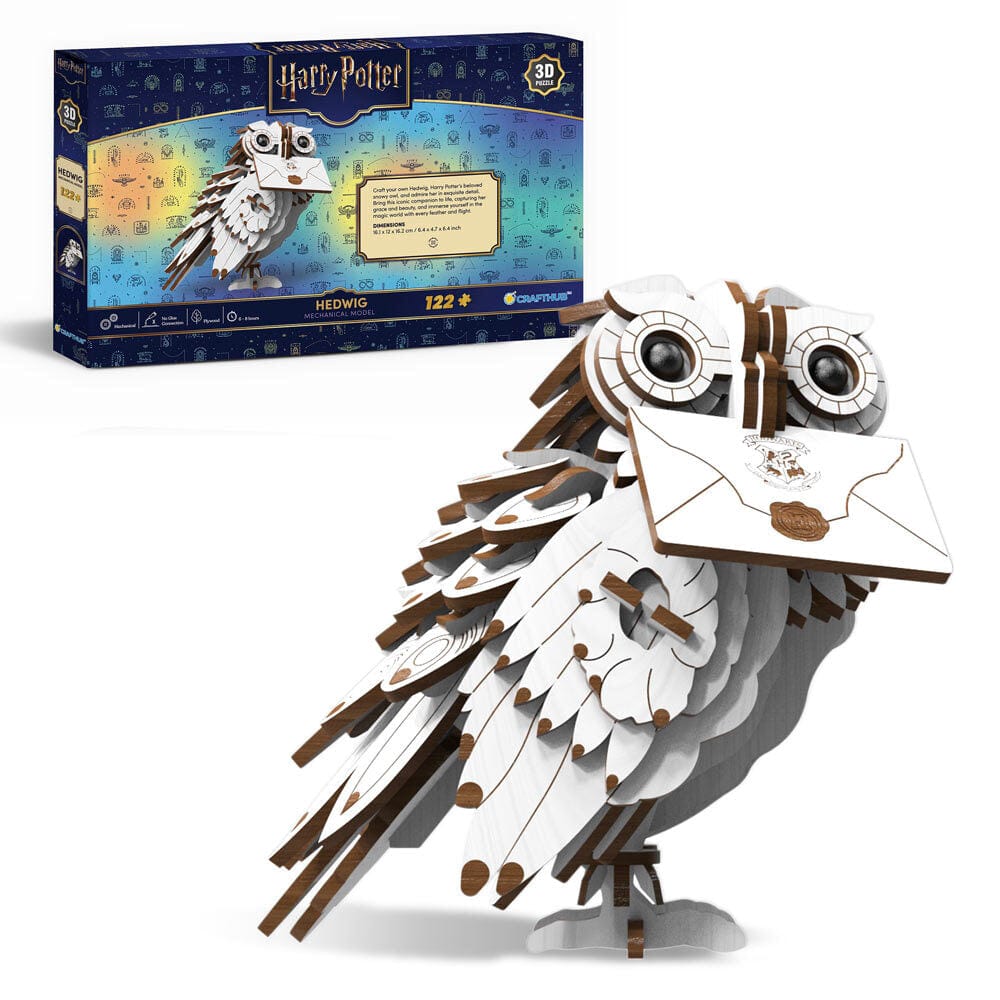 3D Puzzle Hedwig -3D Wooden Puzzle Hedwig - 3D Wooden Puzzle