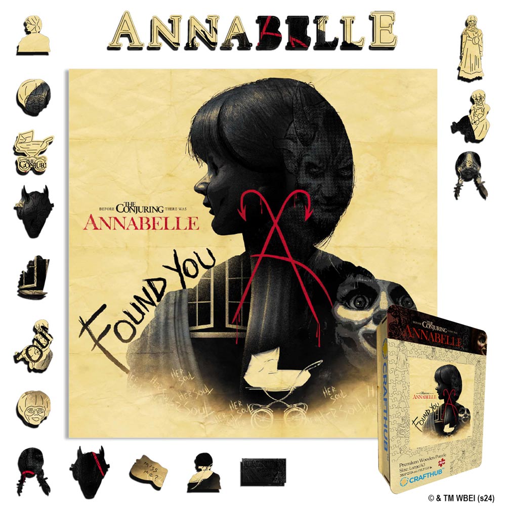 Annabelle hat dich gefunden - Holzpuzzle