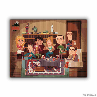Diamond Painting Kits 20.7" x 15.6" / 53cm x 40cm The Big Bang Theory - Diamond Painting Kit