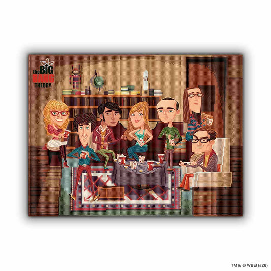 Diamond Painting Kits 20.7" x 15.6" / 53cm x 40cm The Big Bang Theory - Diamond Painting Kit