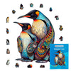 Animal Jigsaw Puzzle > Wooden Jigsaw Puzzle > Jigsaw Puzzle A3 Penguin’s Love - Jigsaw Puzzle