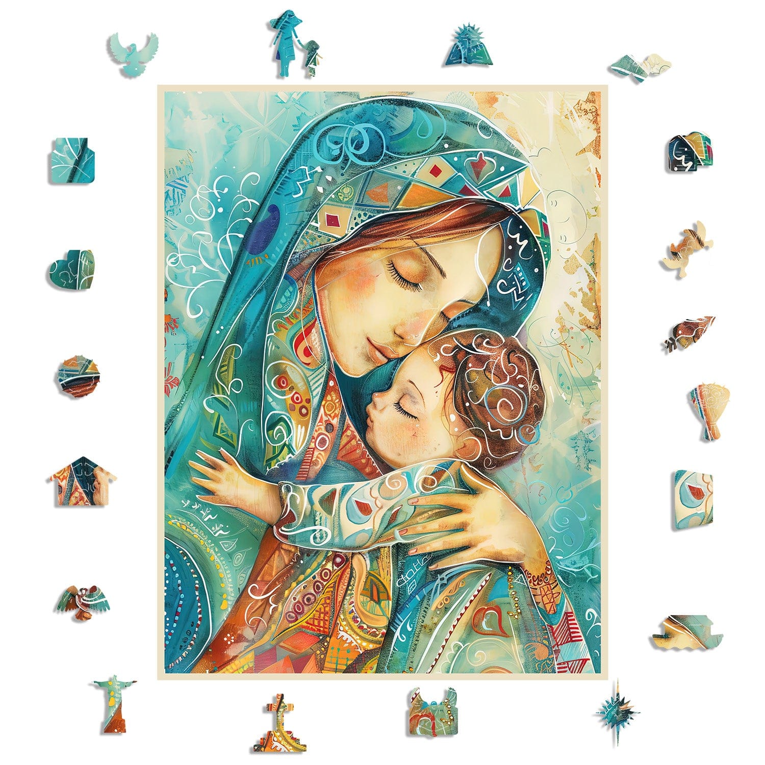 Animal Jigsaw Puzzle > Wooden Jigsaw Puzzle > Jigsaw Puzzle Eternal Love - Jigsaw Puzzle
