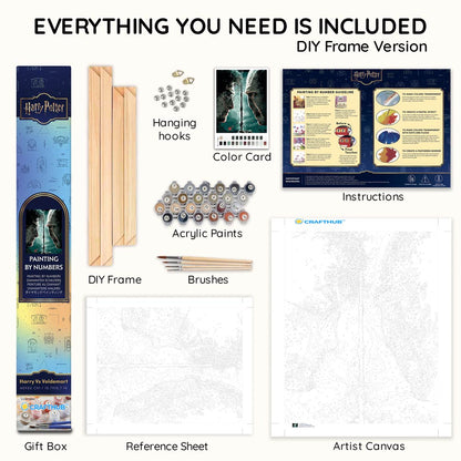 Harry gegen Voldemort - Malen-nach-Zahlen-Sets