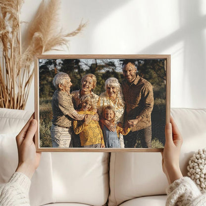 Animal Jigsaw Puzzle > Wooden Jigsaw Puzzle > Jigsaw Puzzle A3 LARGE SIZE | 11.7 x 16.5" | 200 Pieces Personalised Wooden Jigsaw Puzzle – General Whimsies