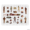 Animal Jigsaw Puzzle > Wooden Jigsaw Puzzle > Jigsaw Puzzle The Big Bang Theory Cartoon - Wooden Jigsaw Puzzle