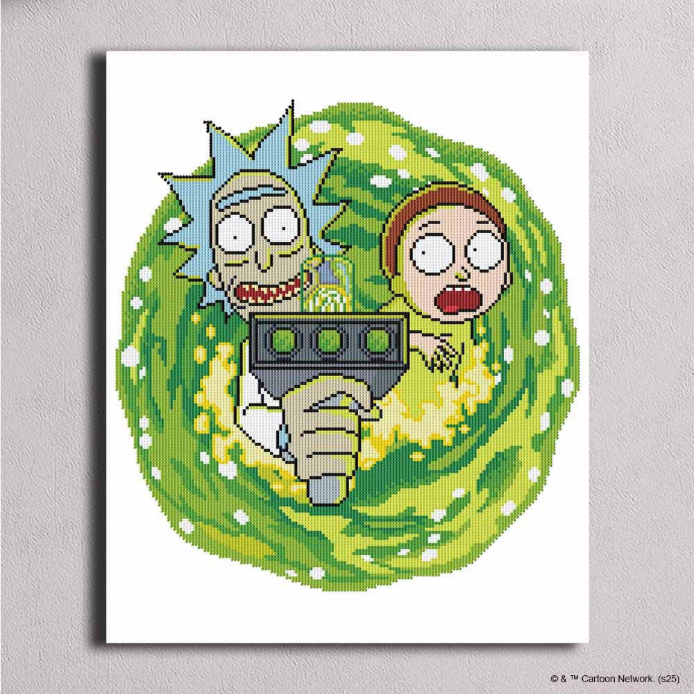 Rick & Morty - Diamant Malset