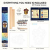 Gryffindor Wappen - Malen nach Zahlen Kits