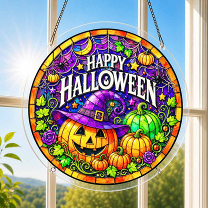 Acryl-Sonnenfänger-Puzzle - Fijne Halloween