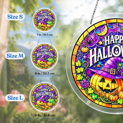 Acryl-Sonnenfänger-Puzzle - Fijne Halloween