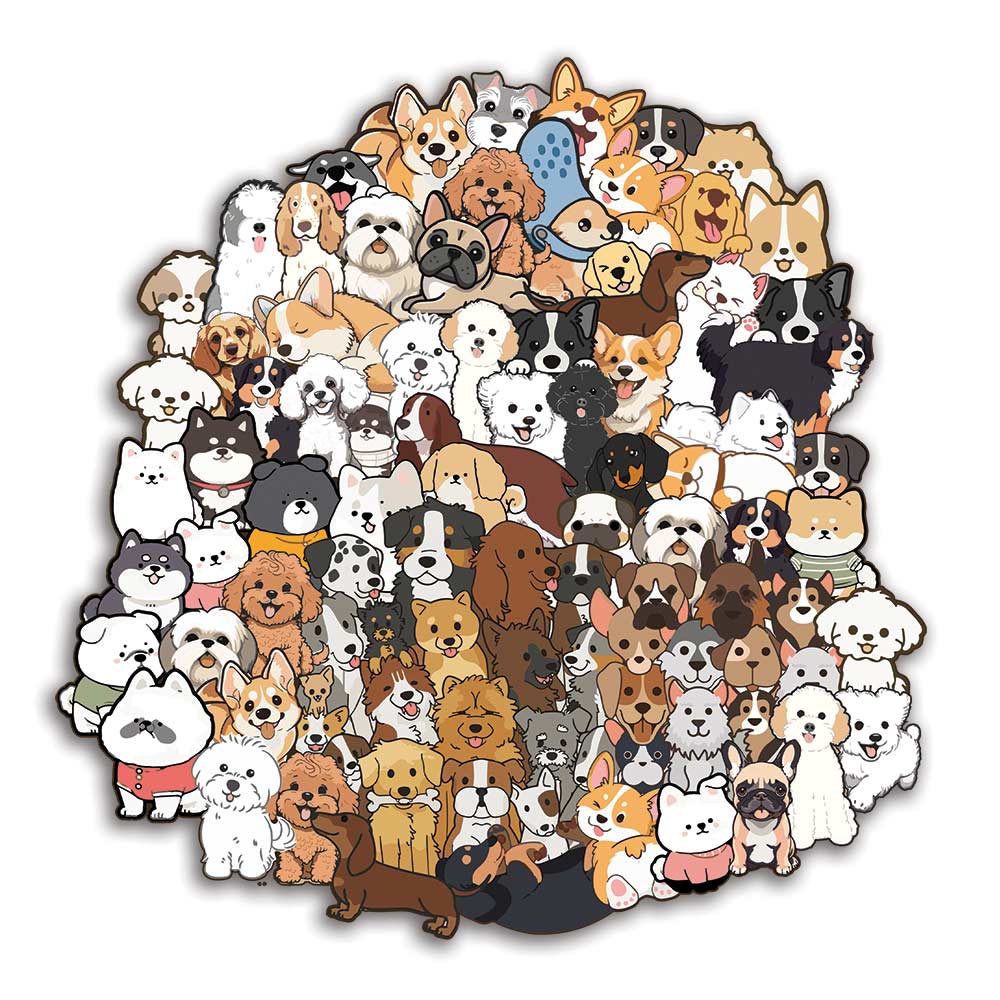 Hundeförmig - Holzpuzzle