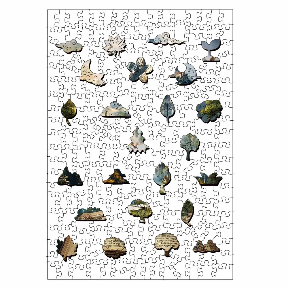 Wooden Jigsaw Puzzles Endless Realm - Wooden Jigsaw Puzzle