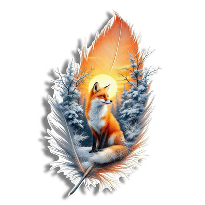 Wooden Jigsaw Puzzles Sunshine Fox - Jigsaw Puzzle