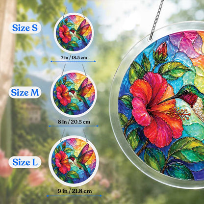 Gartenkolibri - Acryl-Puzzle