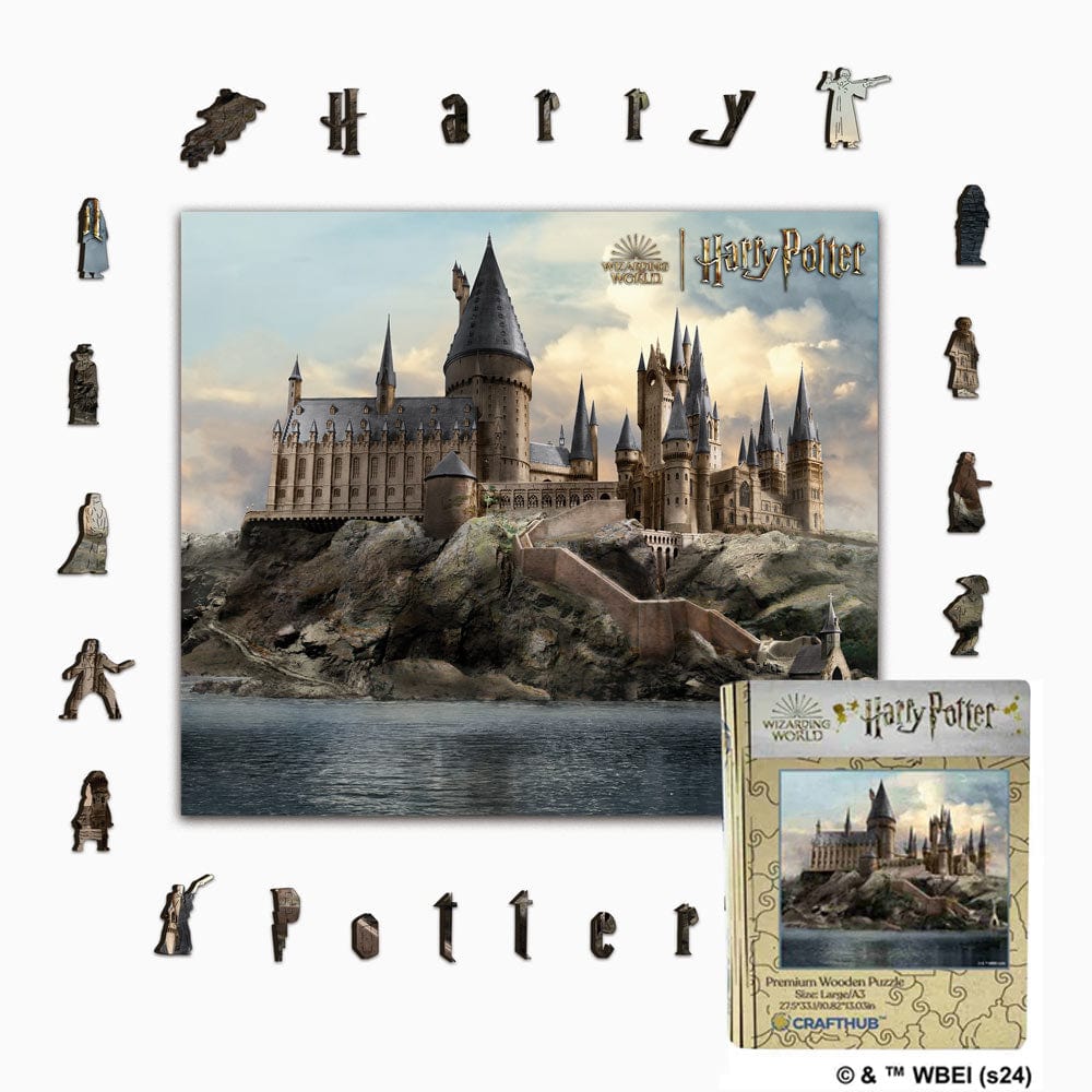 Harry Potter - Hogwarts Schloss Holzpuzzle