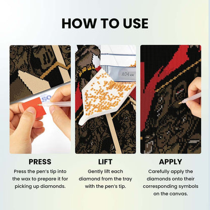 17.7" x 21.7" / 45cm x 55cm The Gotham Guardian - Diamond Painting Kit