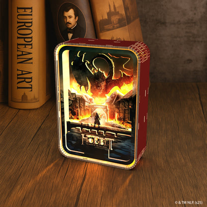 3D Holzpuzzle The Hobbit The Hobbit - 3D DIY Wooden Puzzle Night Lamp