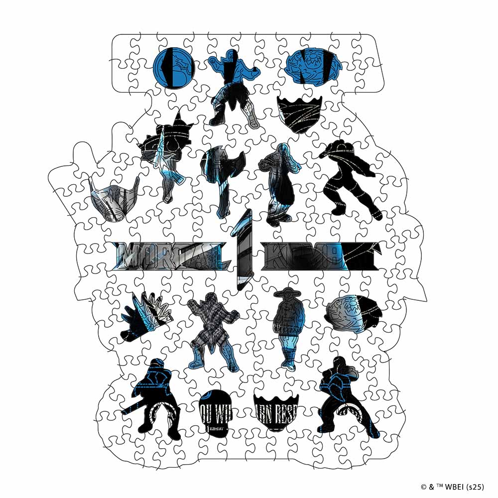 Animal Jigsaw Puzzle > Wooden Jigsaw Puzzle > Jigsaw Puzzle Scorpion vs. Sub-Zero - Wooden Jigsaw Puzzle