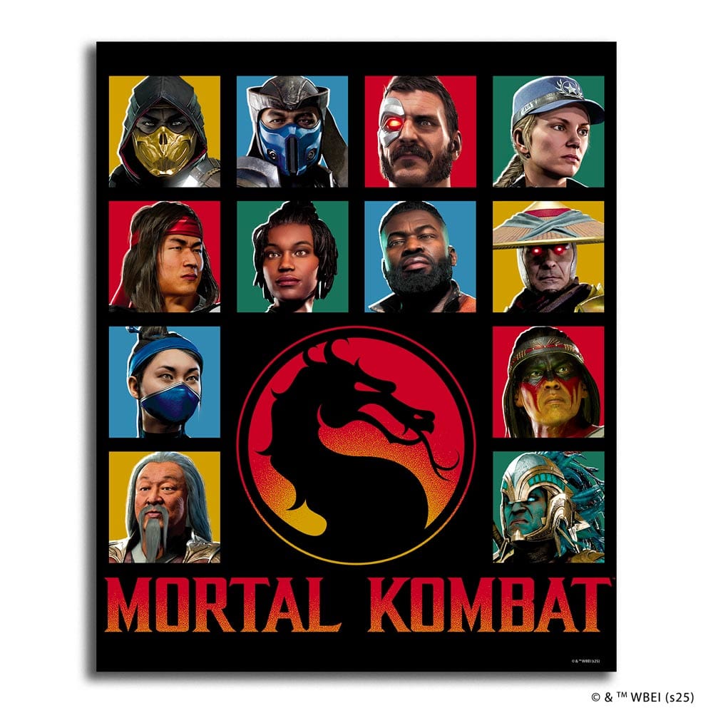 Animal Jigsaw Puzzle > Wooden Jigsaw Puzzle > Jigsaw Puzzle Mortal Kombat Warriors - Wooden Jigsaw Puzzle