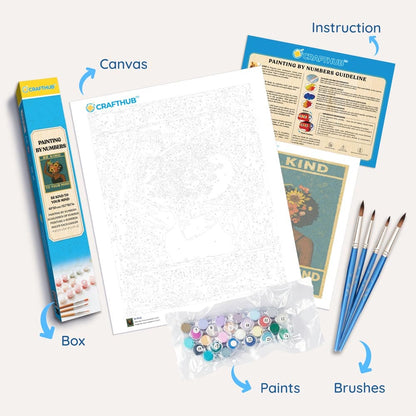 Painting By Numbers Kits 15.7" x 19.6" (40 x 50cm) Alaskan Night Sky - Paint By Numbers Kit