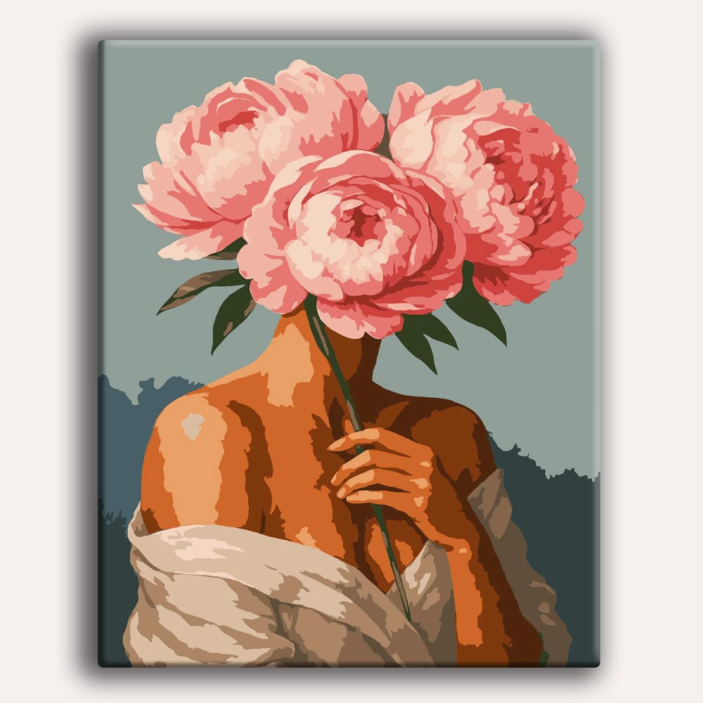 Painting By Numbers Kits 15.7" x 19.6" (40 x 50cm) Blossom Veil - Paint By Numbers Kit