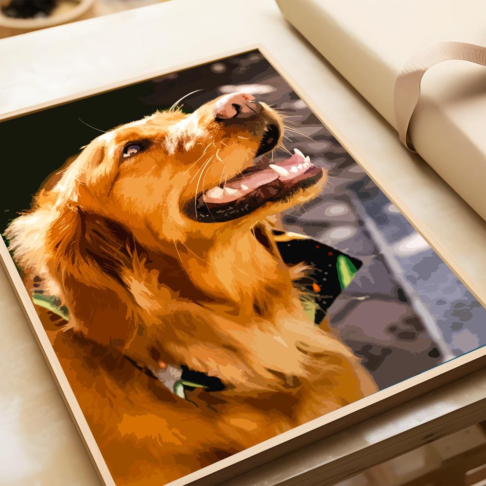 Painting By Numbers Kits 15.7" x 19.6" (40 x 50cm) Custom Paint by Numbers Kit