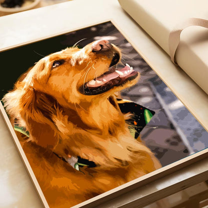 Painting By Numbers Kits 15.7" x 19.6" (40 x 50cm) Custom Paint by Numbers Kit