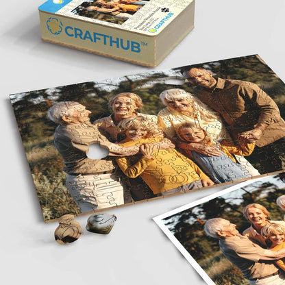 Animal Jigsaw Puzzle > Wooden Jigsaw Puzzle > Jigsaw Puzzle A3 LARGE SIZE | 11.7 x 16.5" | 200 Pieces Personalised Wooden Jigsaw Puzzle – General Whimsies