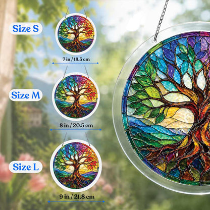 Strahlender Baum - Acryl-Puzzle