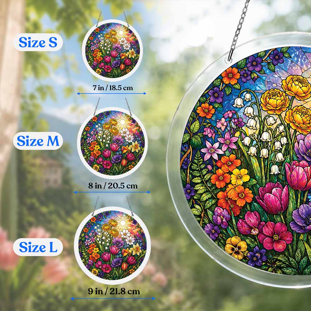 Frühlingsgarten - Acryl-Puzzle