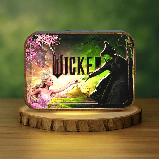 3D Holzpuzzle Wicked Wicked - 3D DIY Wooden Puzzle Night Lamp