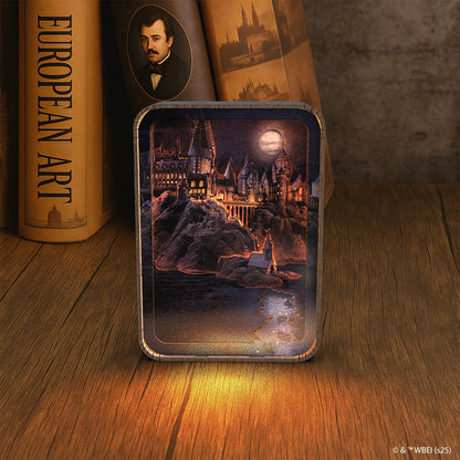 3D Holzpuzzle Hogwarts In The Moonlight Hogwarts In The Moonlight - 3D DIY Wooden Puzzle Night Lamp