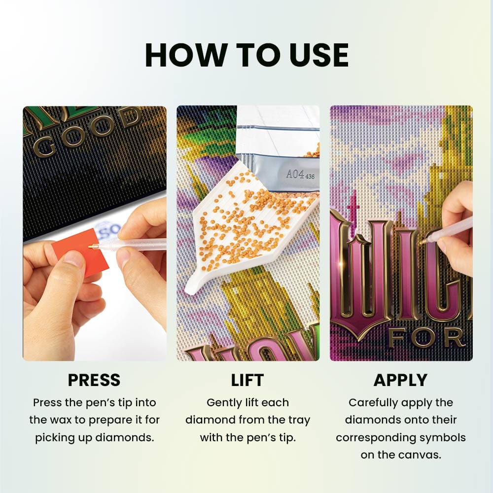 Diamond Painting Kits 28.5" x 15.6" / 73cm x 40cm Enchanted Friendship - Diamond Painting Kit