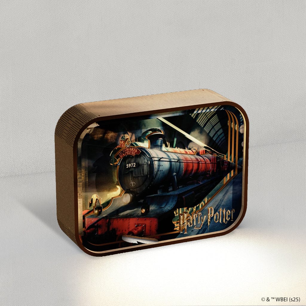 3D Holzpuzzle Hogwarts Express Hogwarts Express - 3D DIY Wooden Puzzle Night Lamp