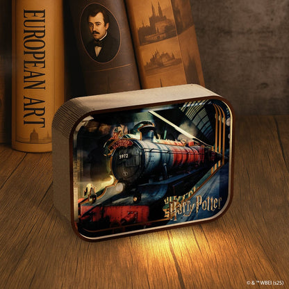 3D Holzpuzzle Hogwarts Express Hogwarts Express - 3D DIY Wooden Puzzle Night Lamp