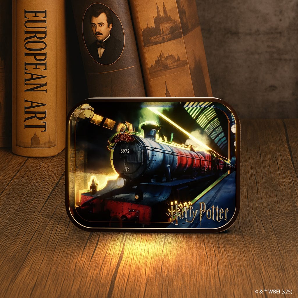 3D Holzpuzzle Hogwarts Express Hogwarts Express - 3D DIY Wooden Puzzle Night Lamp