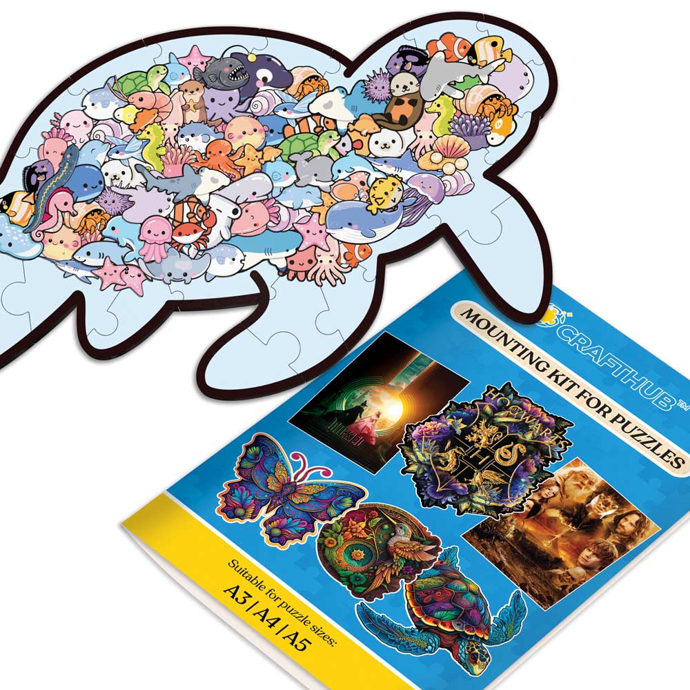 Meeresleben - Holzpuzzle