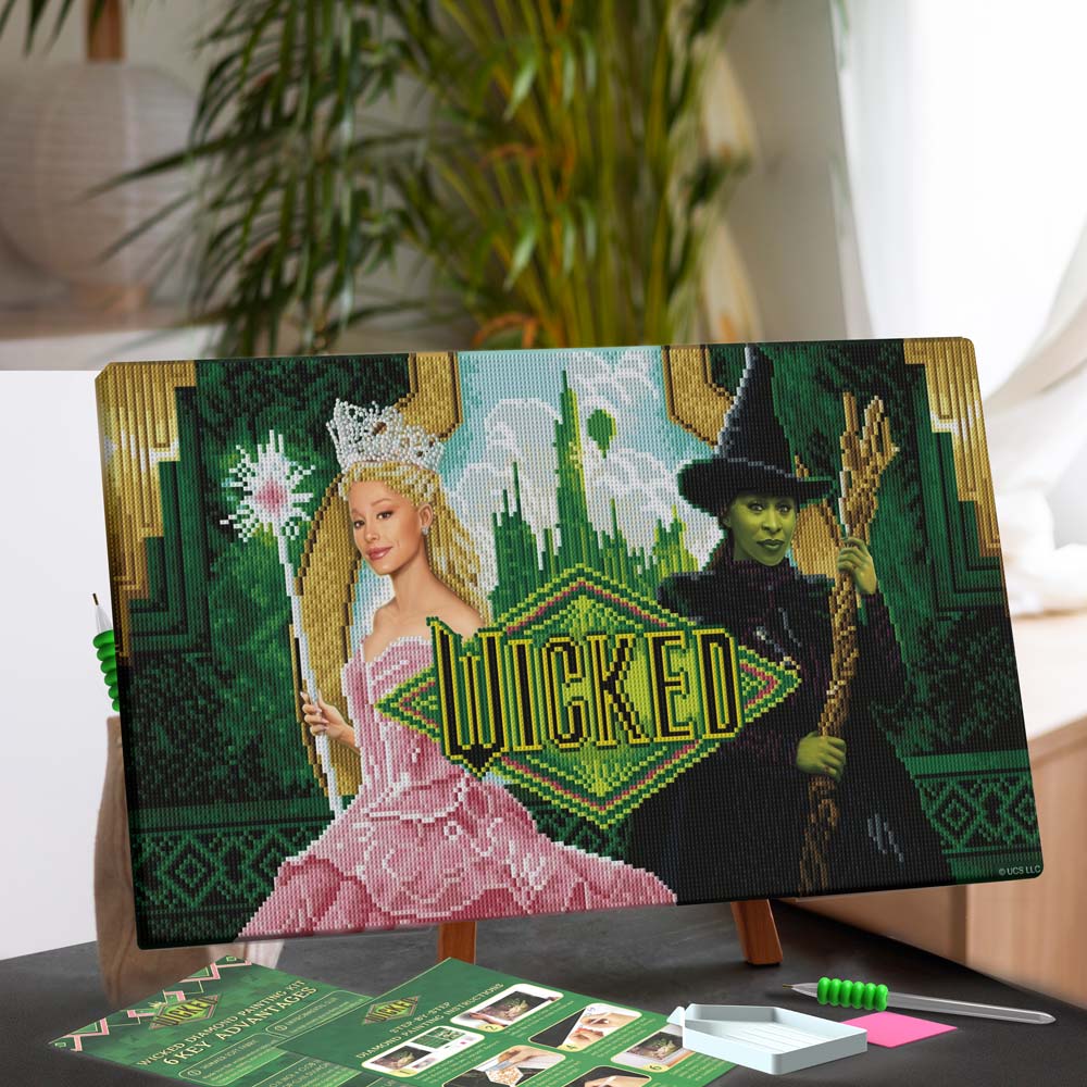24.4 x 13.8" / 62cm x 35cm Wicked - Diamond Painting Kit