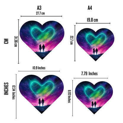 Animal Jigsaw Puzzle > Wooden Jigsaw Puzzle > Jigsaw Puzzle Galaxy of Love - Wooden Jigsaw Puzzle